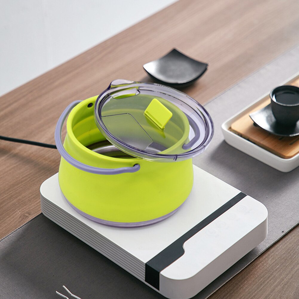 Camping Foldable Silicone Kettle