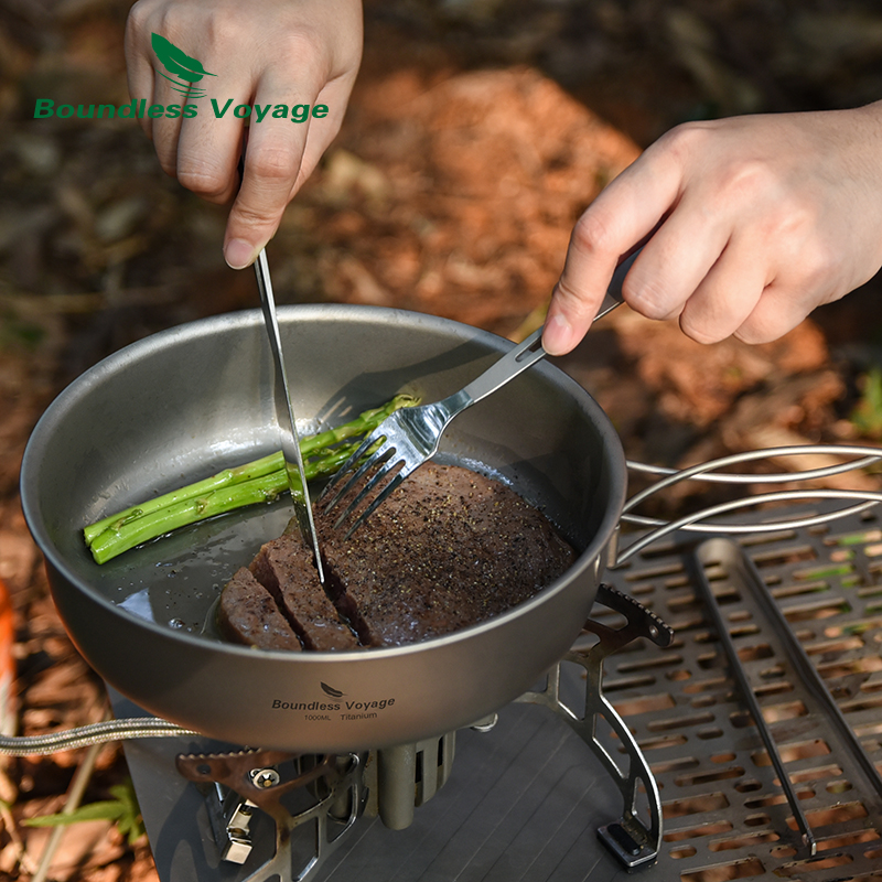 Camping Frying Pan with Lid