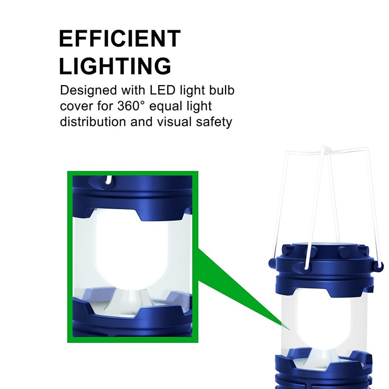 Camping Lantern Solar-Powered Light Camping Lantern Solar-Powered Light
