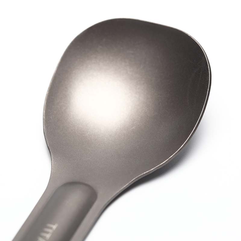 Camping Long Handle Titanium Spoon