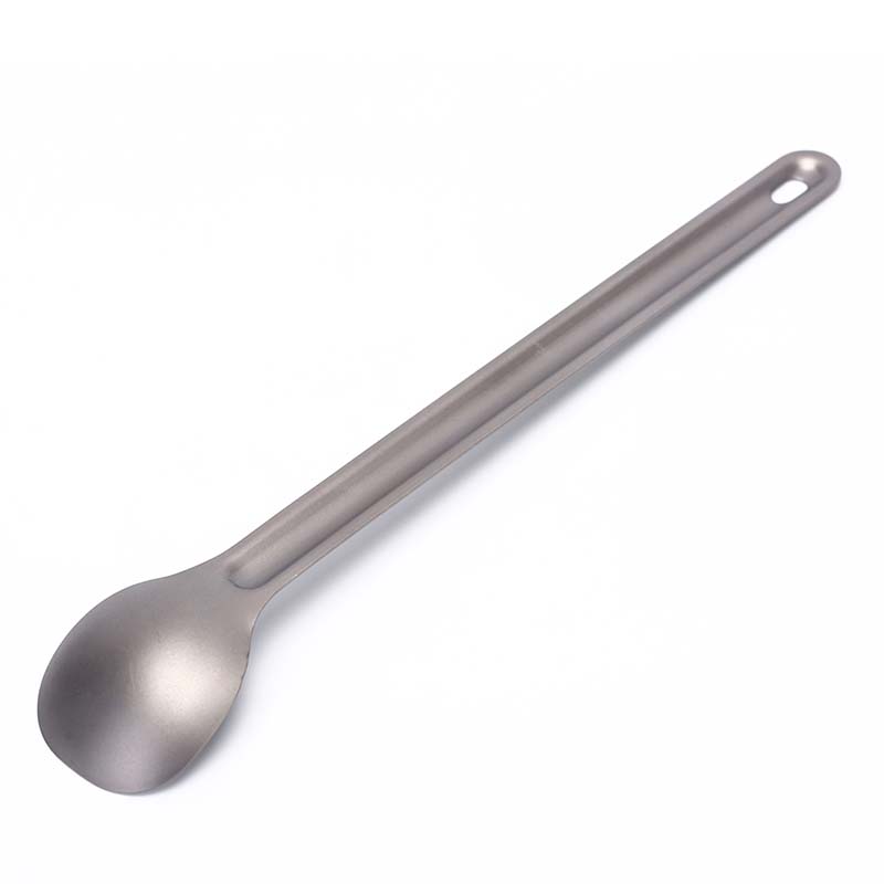 Camping Long Handle Titanium Spoon