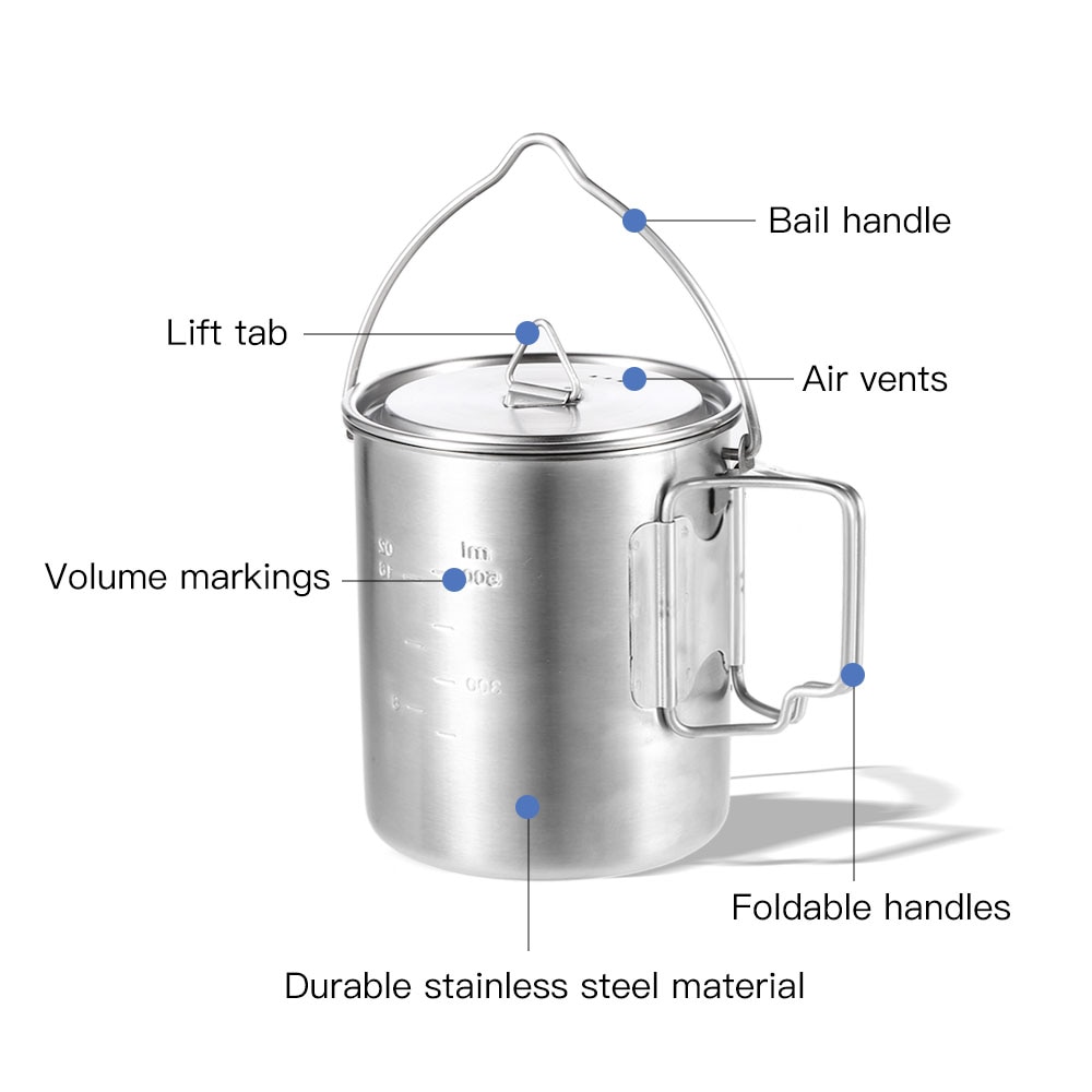 Camping Mug Stainless Steel Container Camping Mug Stainless Steel Container