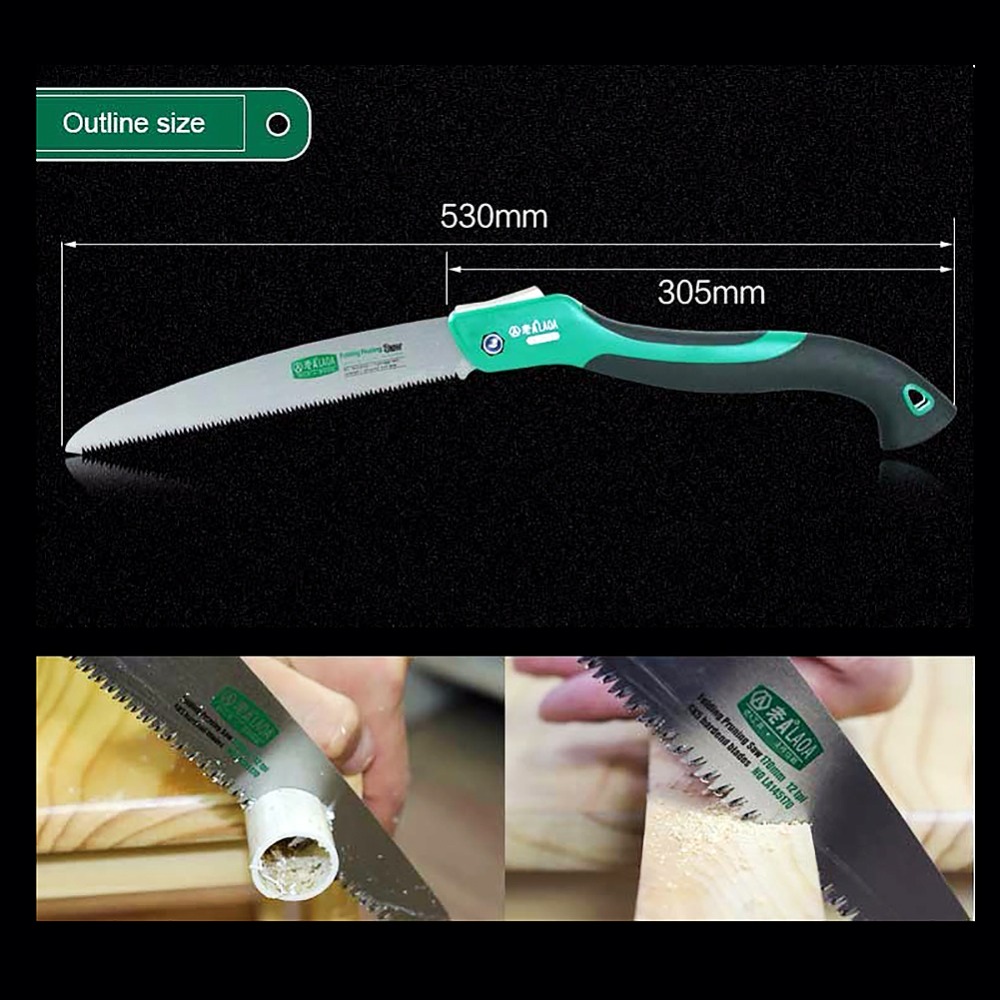 Camping Saw Foldable Portable Secateurs Gardening Pruner 10 Inch Tree Trimmers Garden Tool for Woodworking Folding Hand Camping Saw Foldable Portable Secateurs Gardening Pruner 10 Inch Tree Trimmers Garden Tool for Woodworking Folding Hand