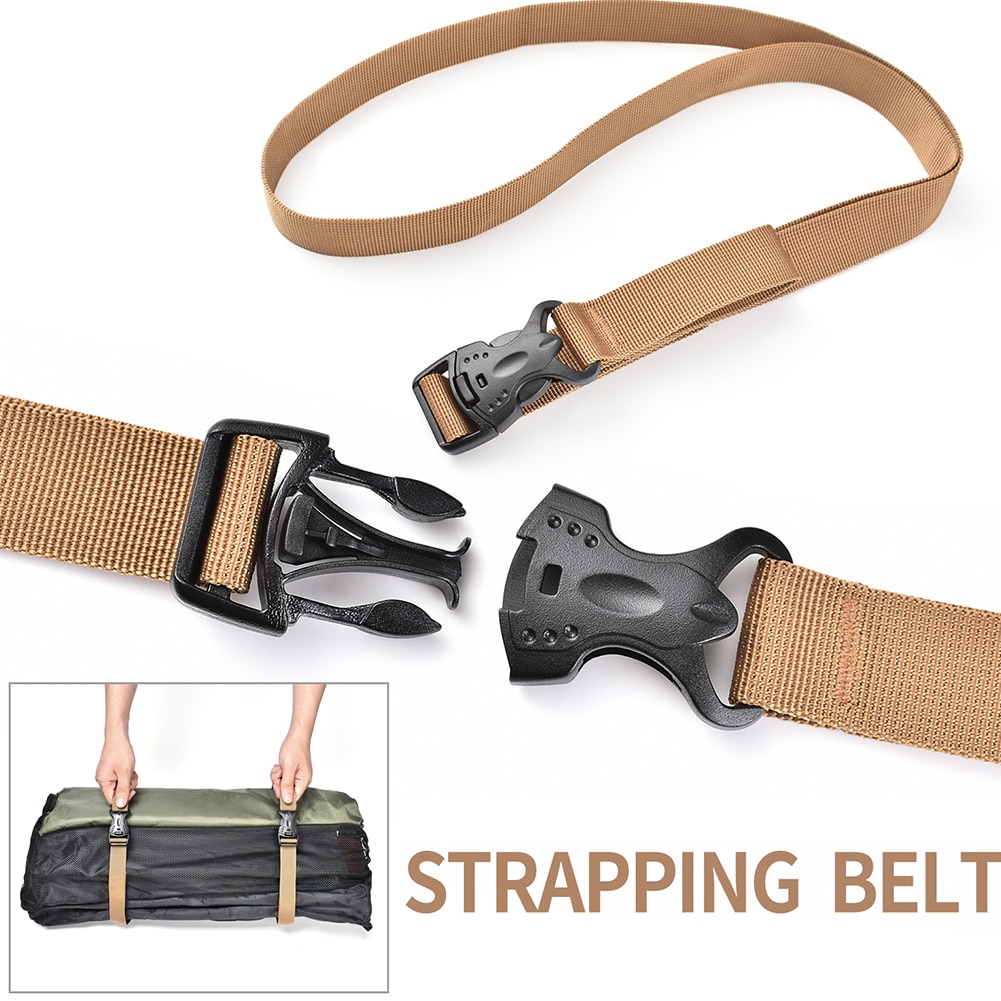 Camping Straps Cargo Binding Belt (2 pcs)