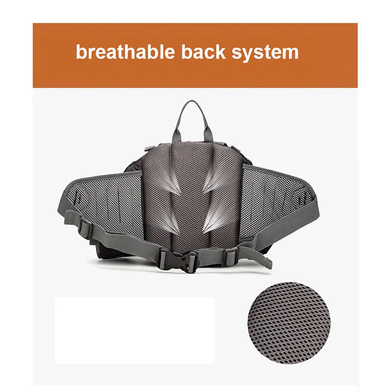 Camping Waist Chest Bag Outdoor Nylon Shoulder Bag Crossbody Travel Cycling Bicycle Riding Running Handbags Climbing