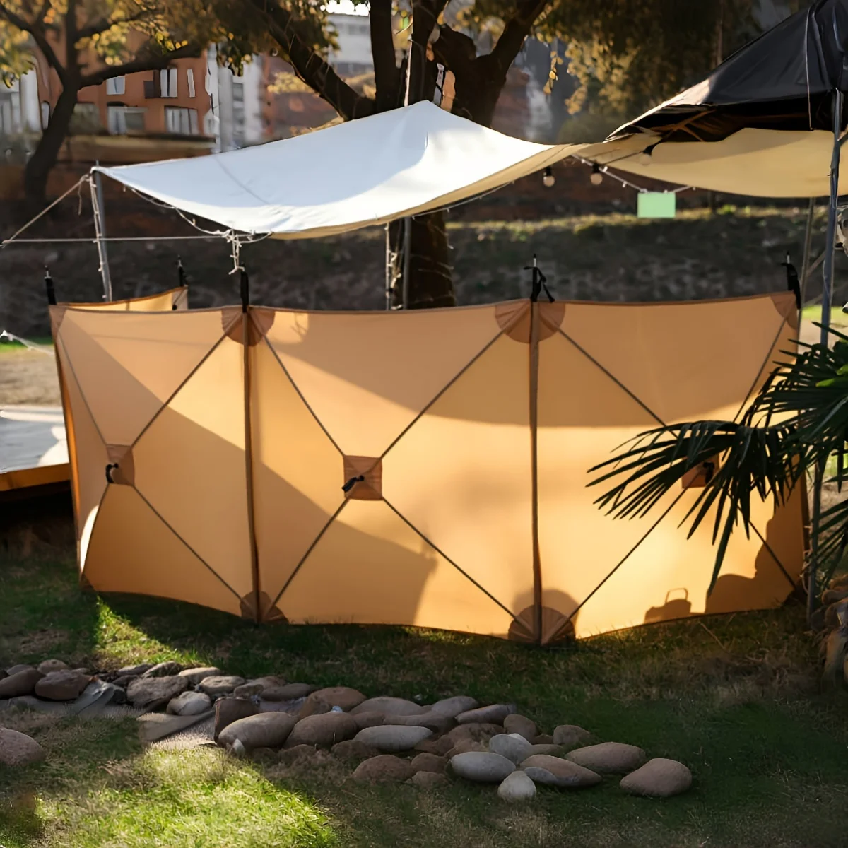 Camping Windproof Board,Outdoor Cool Folding Windshield Shelter Camp Supplies Windscreen Shelter Picnic Windproof Wall Camping Windproof Board,Outdoor Cool Folding Windshield Shelter Camp Supplies Windscreen Shelter Picnic Windproof Wall