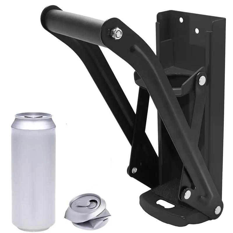 Can Crushers for Recycling 16 oz Heavy Duty Metal Can Crusher Wall Mounted Soda & Beer Can Smasher for Recycling w
