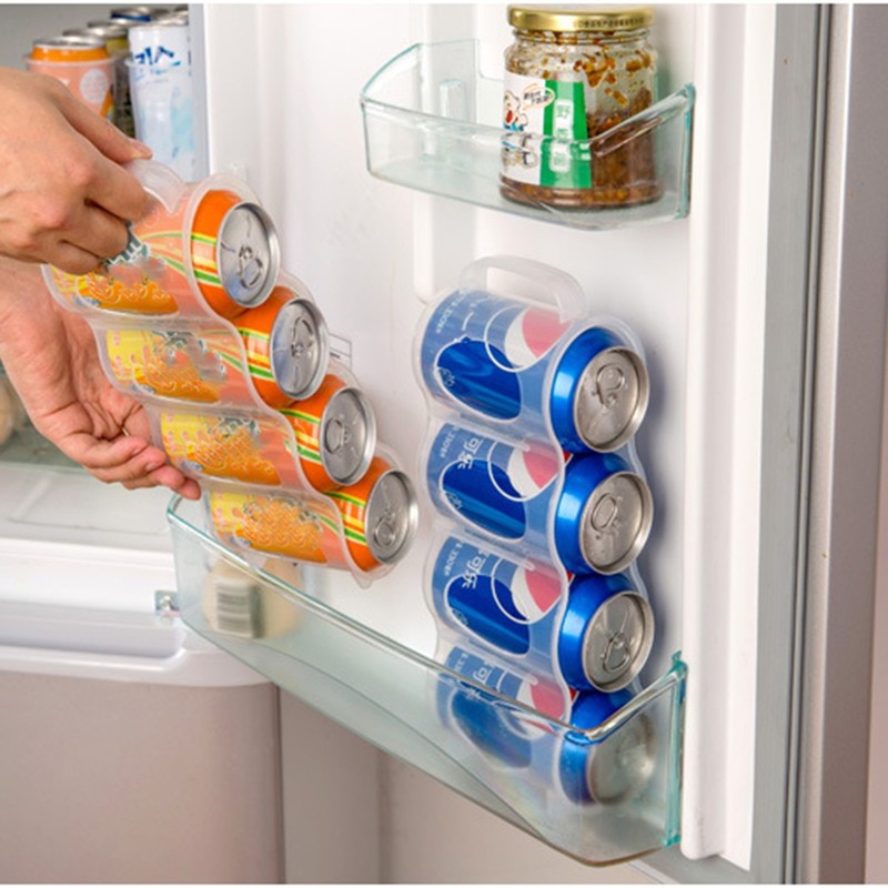 Can Organizer Kitchen Fridge Storage