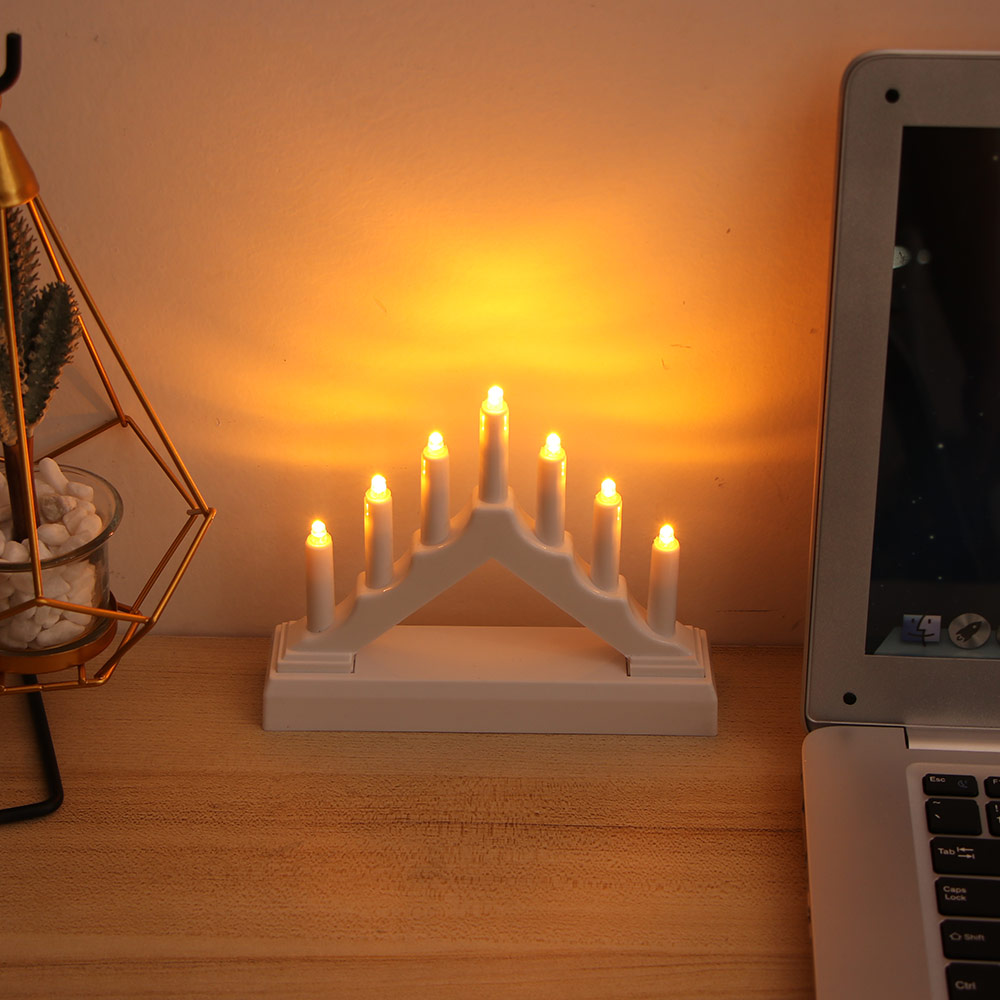 Candle Arch LED Home Ornament Candle Arch LED Home Ornament