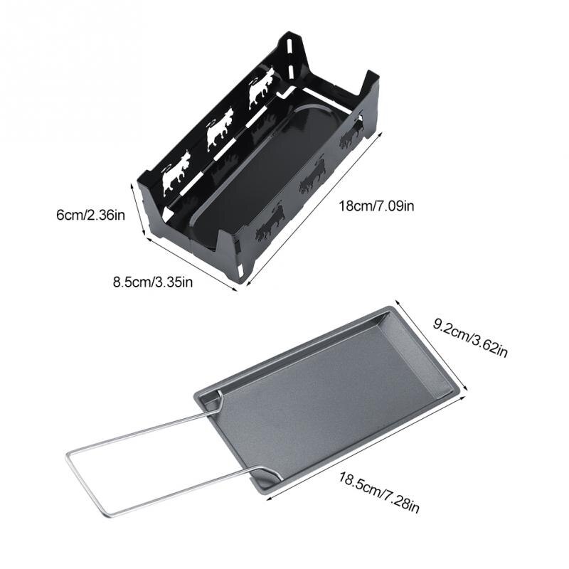 Candle Cheese Melter Raclette Pan