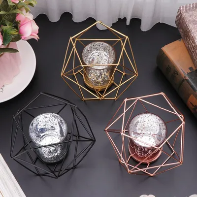 Candle Holders Geometric Nordic Style Candle Holders Geometric Nordic Style