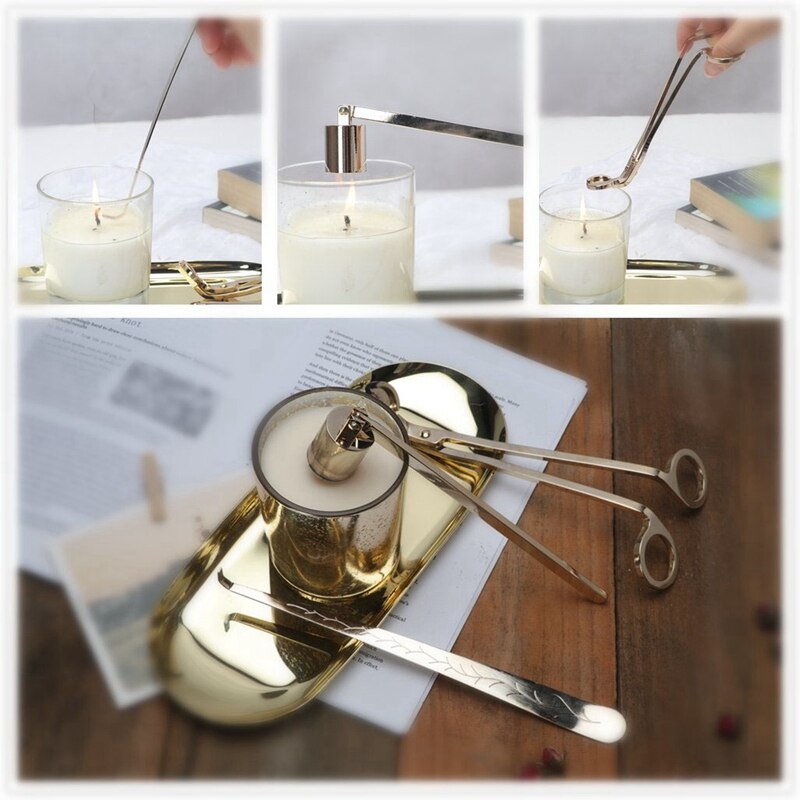 Candle Snuffer Set Care Kit (4pcs)