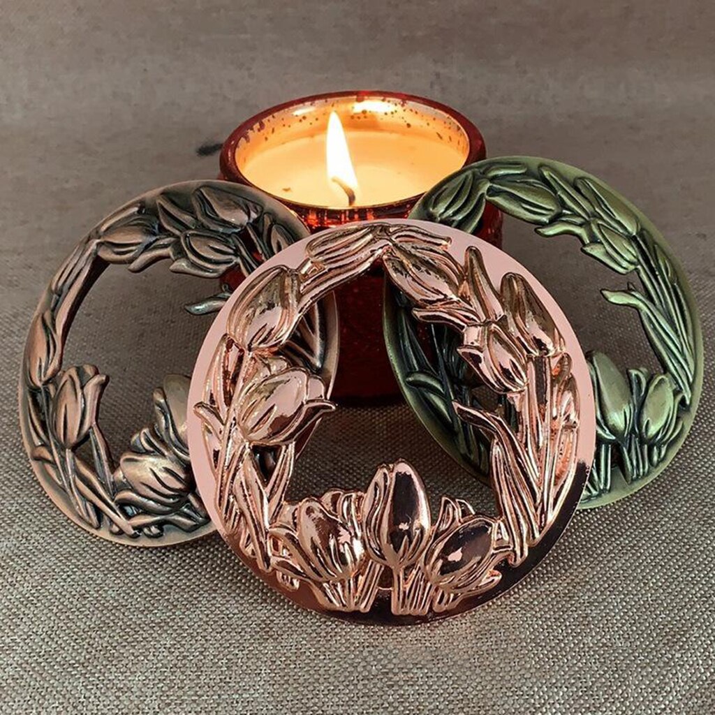 Candle Topper Metal Jar Candle Lid Candle Topper Metal Jar Candle Lid