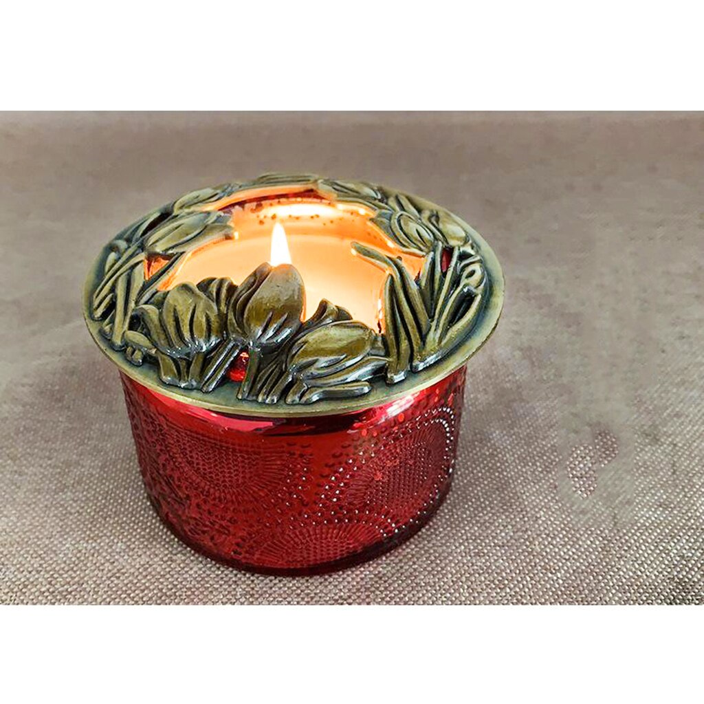 Candle Topper Metal Jar Candle Lid Candle Topper Metal Jar Candle Lid