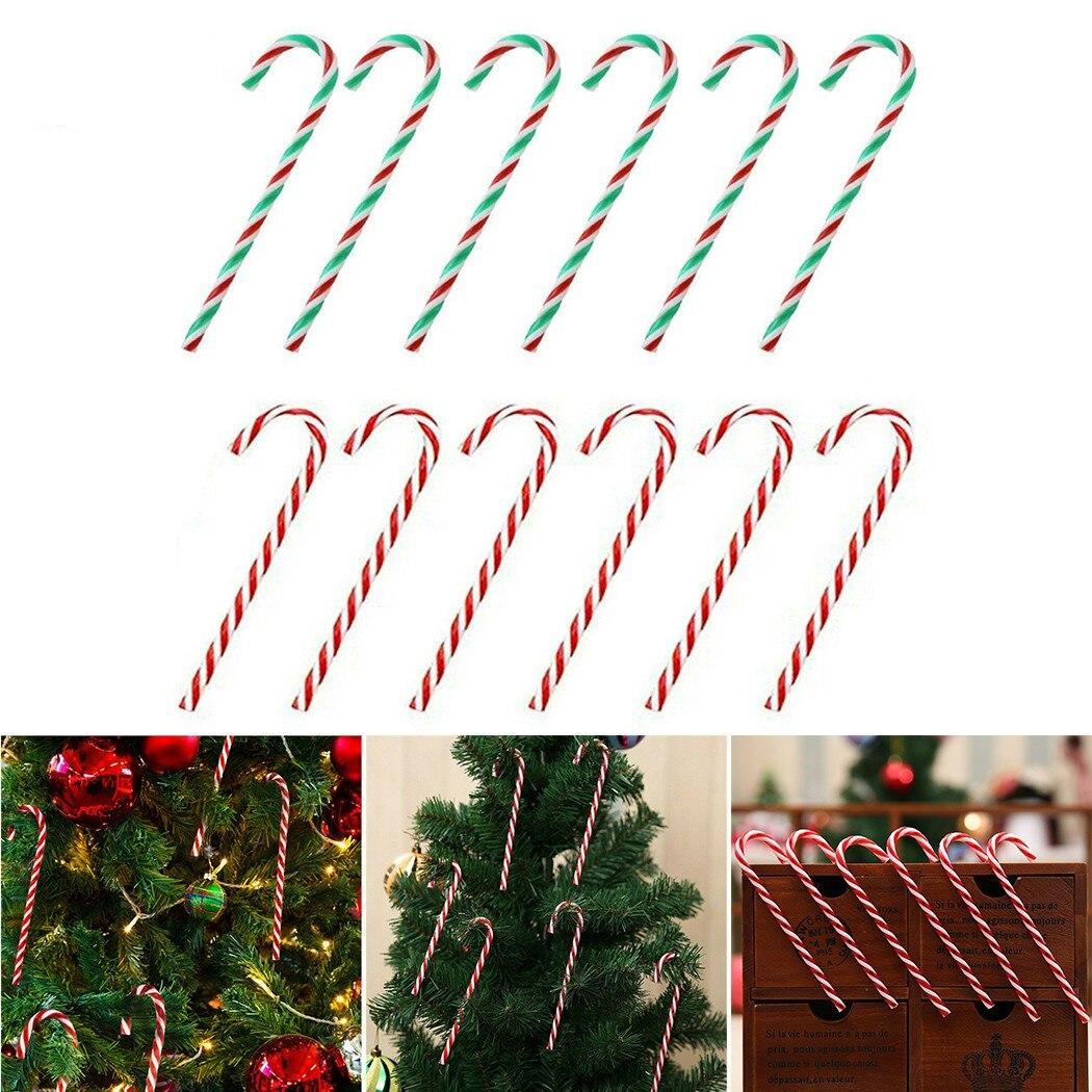 Candy Cane Christmas Decorations (6Pcs)