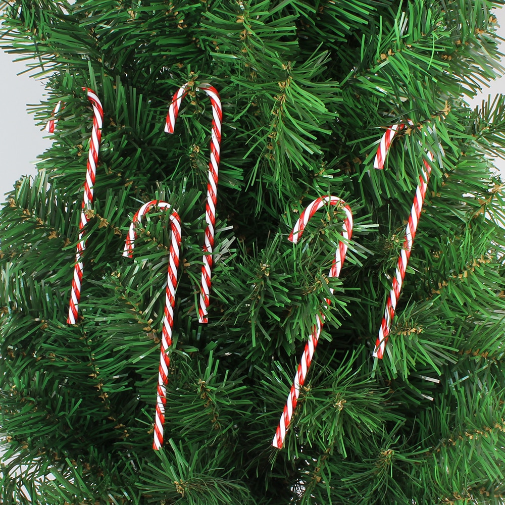 Candy Cane Ornament Christmas Tree Decor (6 pcs) Candy Cane Ornament Christmas Tree Decor (6 pcs)