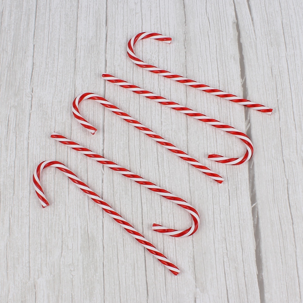 Candy Cane Ornament Christmas Tree Decor (6 pcs) Candy Cane Ornament Christmas Tree Decor (6 pcs)
