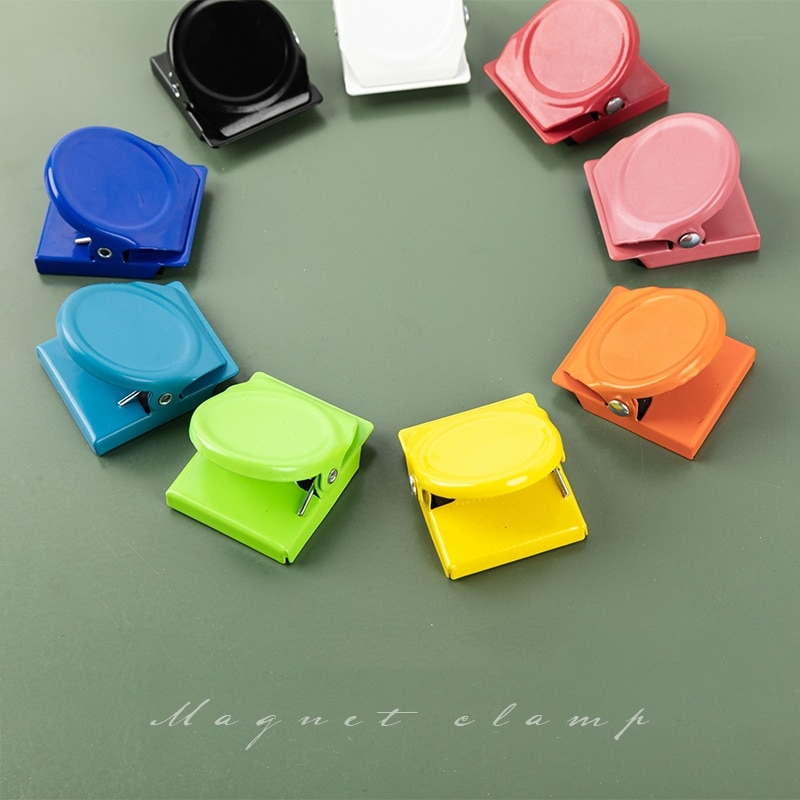 Candy Color Magnetic Fridge Clips (2Pcs)