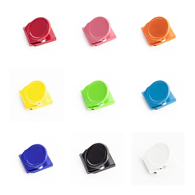 Candy Color Magnetic Fridge Clips (2Pcs) Candy Color Magnetic Fridge Clips (2Pcs)
