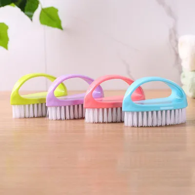 Candy Color Shoes and Laundry Scrubbing Brush
