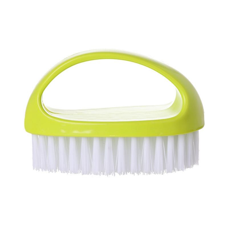 Candy Color Shoes and Laundry Scrubbing Brush