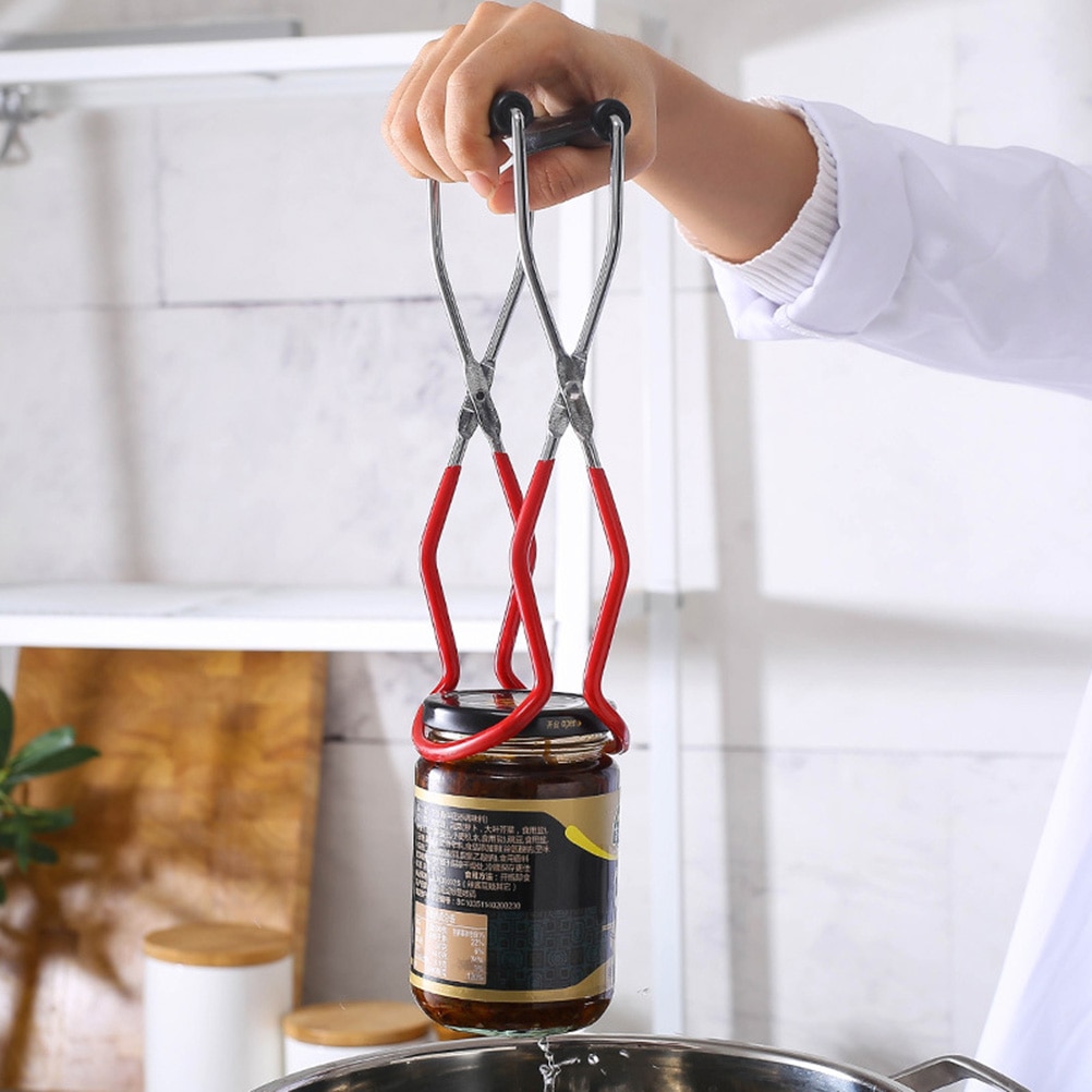 Canning Tongs Non-Slip Jar Lifter Canning Tongs Non-Slip Jar Lifter