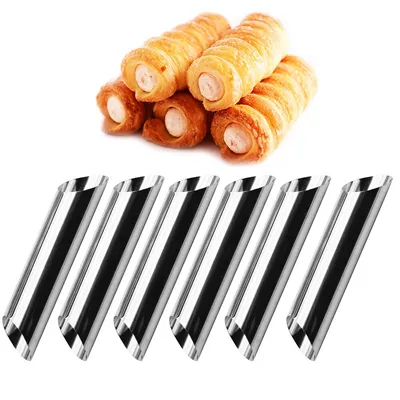 Cannoli Molds Stainless Steel Cones (6pcs) Cannoli Molds Stainless Steel Cones (6pcs)