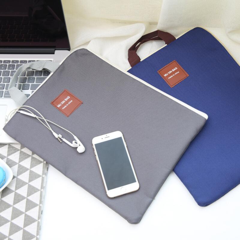 Canvas A4 Document File Bag Canvas A4 Document File Bag