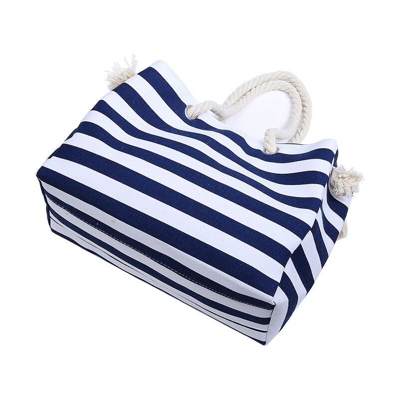 Canvas Beach Summer Tote Bag