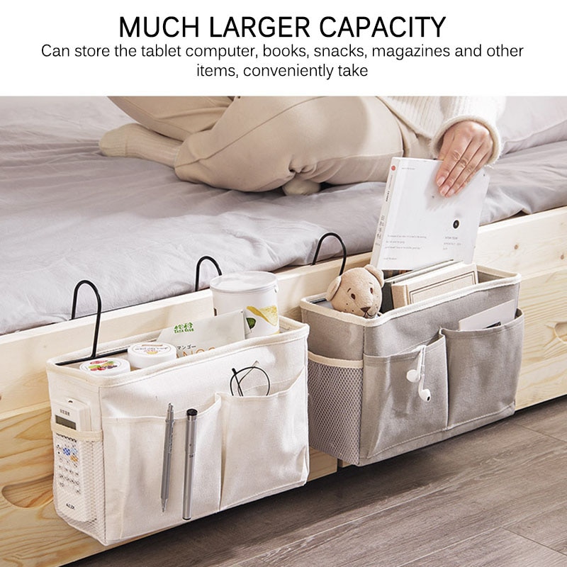Canvas Bedside Hanging Storage Canvas Bedside Hanging Storage