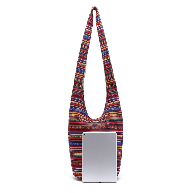 Canvas Bohemian Crossbody Bag