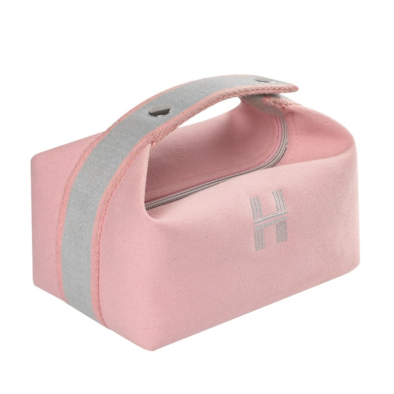 Canvas Cosmetic Bag for Women