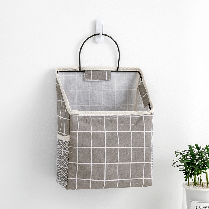 Canvas Hanging Book Holder Canvas Hanging Book Holder