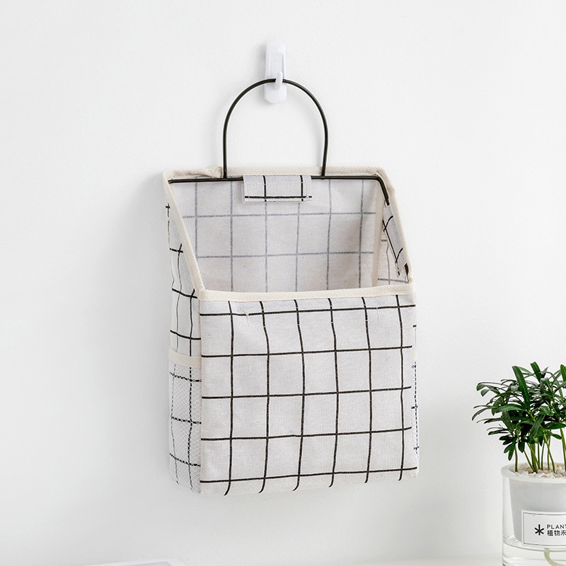 Canvas Hanging Book Holder Canvas Hanging Book Holder