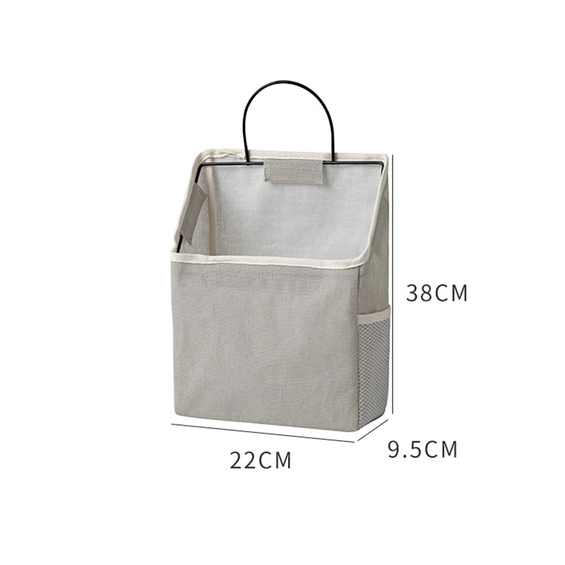 Canvas Hanging Book Holder Canvas Hanging Book Holder