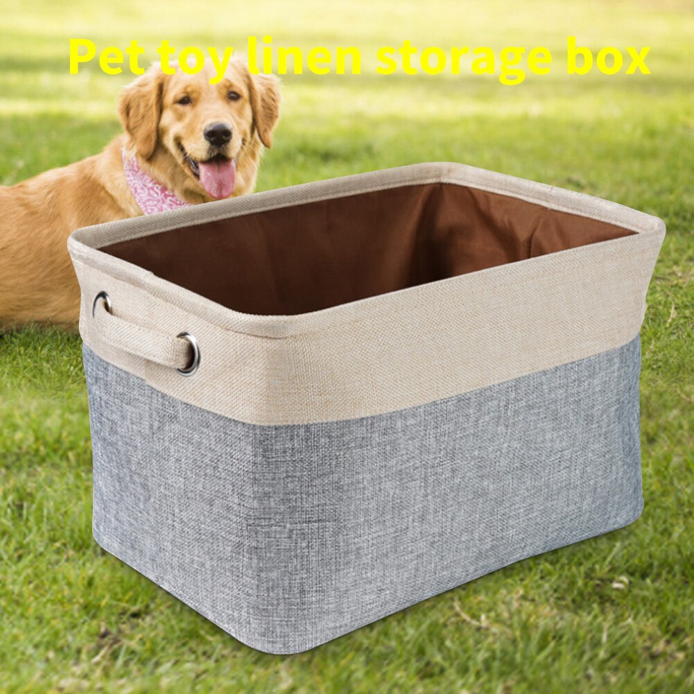 Canvas Pet Toy Storage