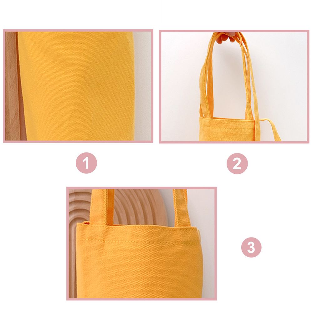 Canvas Shoulder Tumbler Bag