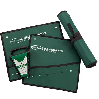 Canvas Wrench Roll Up Pouch