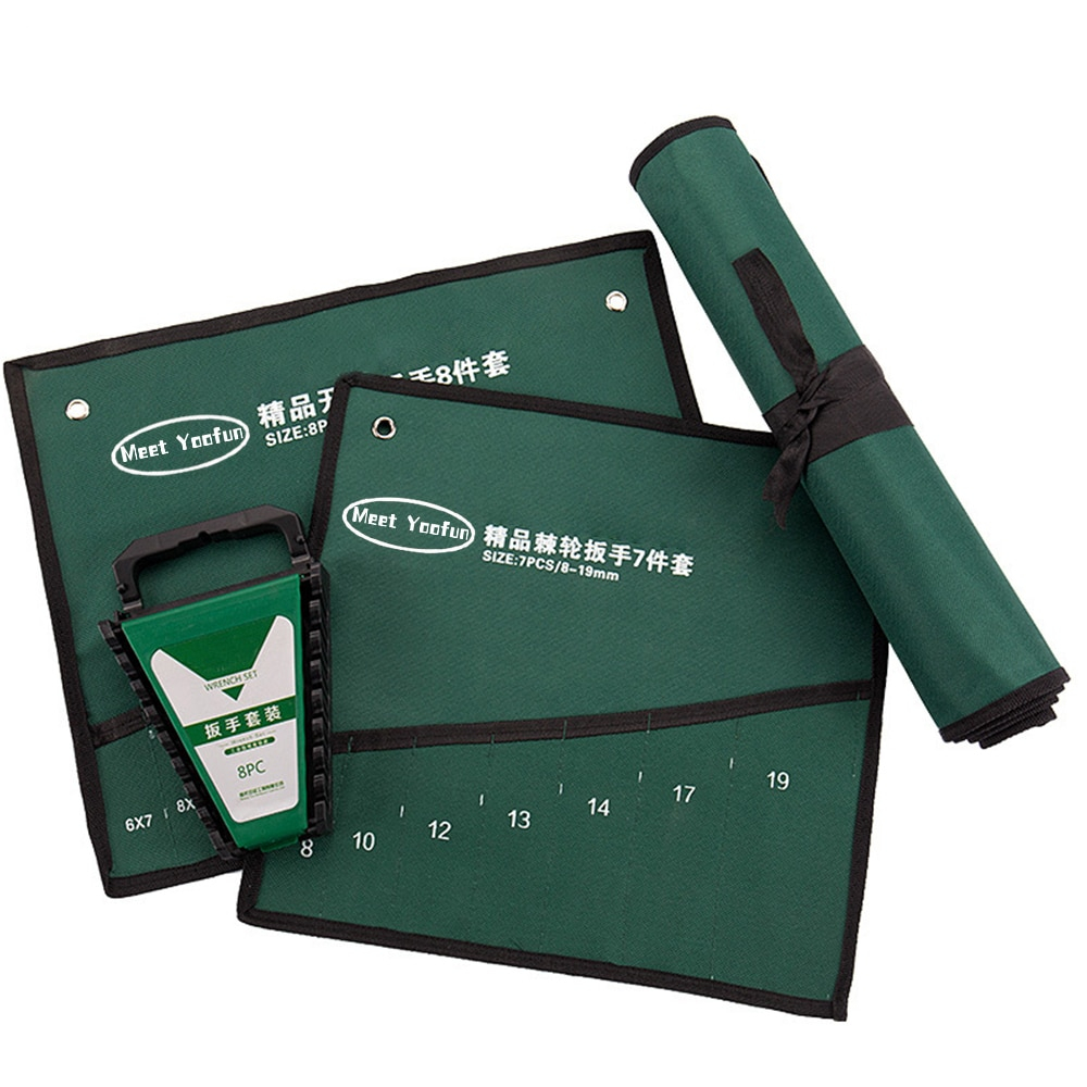 Canvas Wrench Roll Up Pouch