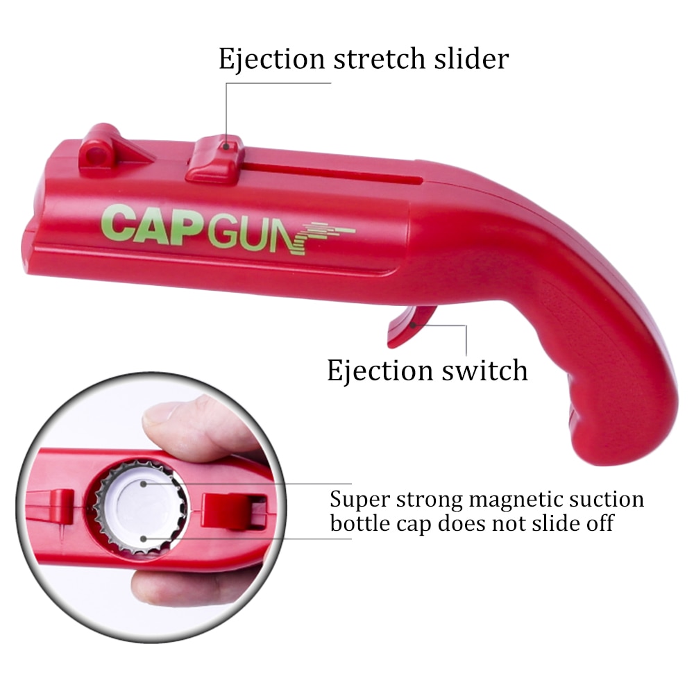 Cap Shooter Bottle Opener Cap Shooter Bottle Opener