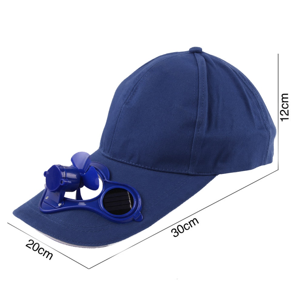 Cap with Fan Fashionable Solar Powered Cap Cap with Fan Fashionable Solar Powered Cap