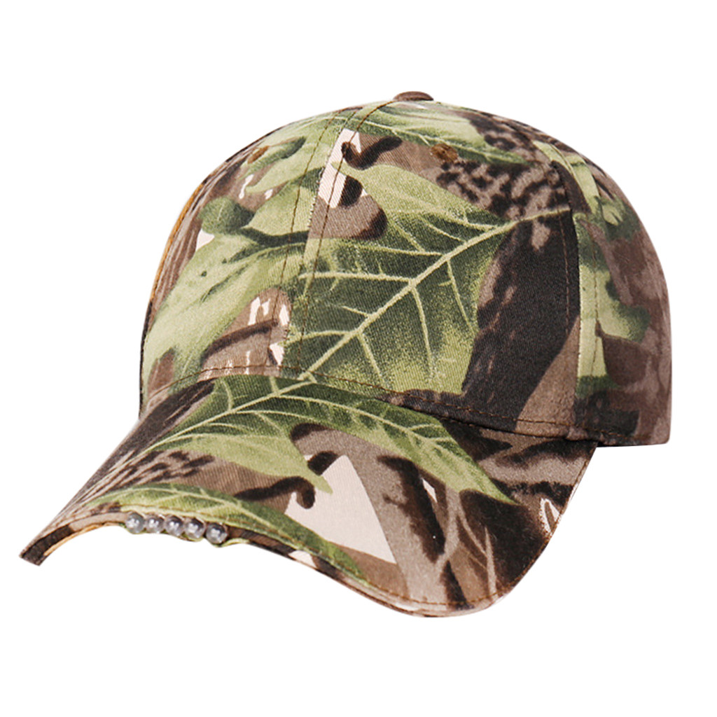 Cap with Light Outdoor Ball Cap