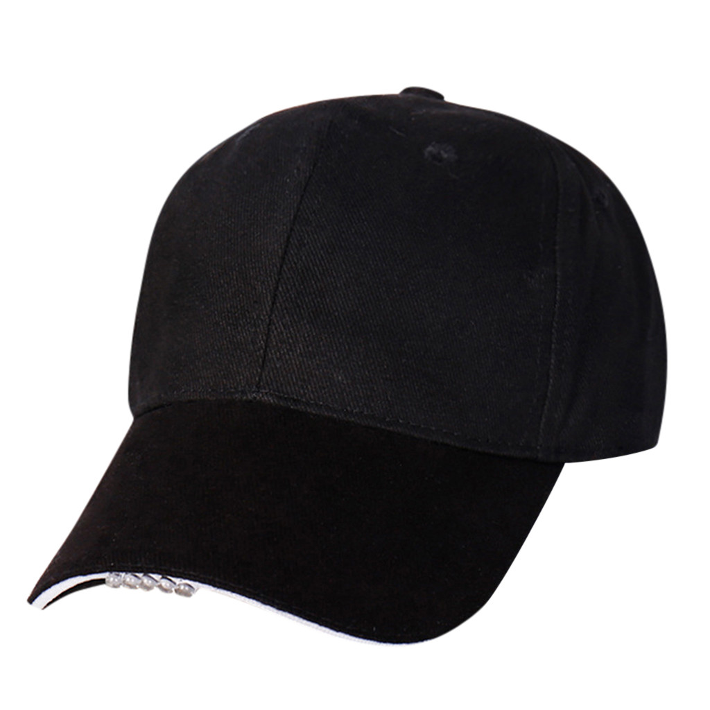 Cap with Light Outdoor Ball Cap