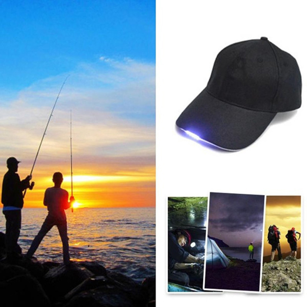 Cap with Light Outdoor Ball Cap