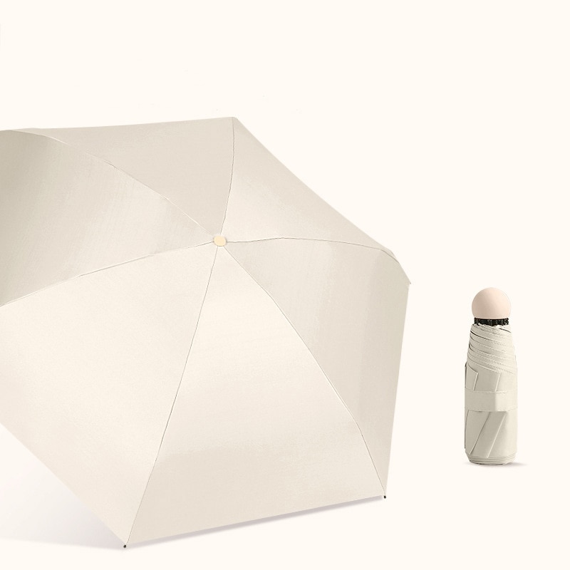 Capsule Umbrella Sunny and Rainy Dualuse Rainproof Sun Protection Outdoor Traveling Portable Mini Umbrella Capsule Umbrella Sunny and Rainy Dualuse Rainproof Sun Protection Outdoor Traveling Portable Mini Umbrella