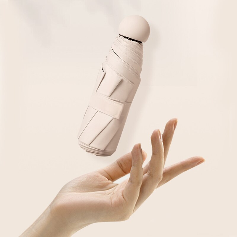 Capsule Umbrella Sunny and Rainy Dualuse Rainproof Sun Protection Outdoor Traveling Portable Mini Umbrella Capsule Umbrella Sunny and Rainy Dualuse Rainproof Sun Protection Outdoor Traveling Portable Mini Umbrella