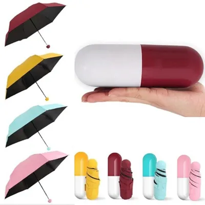 Capsule Umbrella with UV Protection Capsule Umbrella with UV Protection
