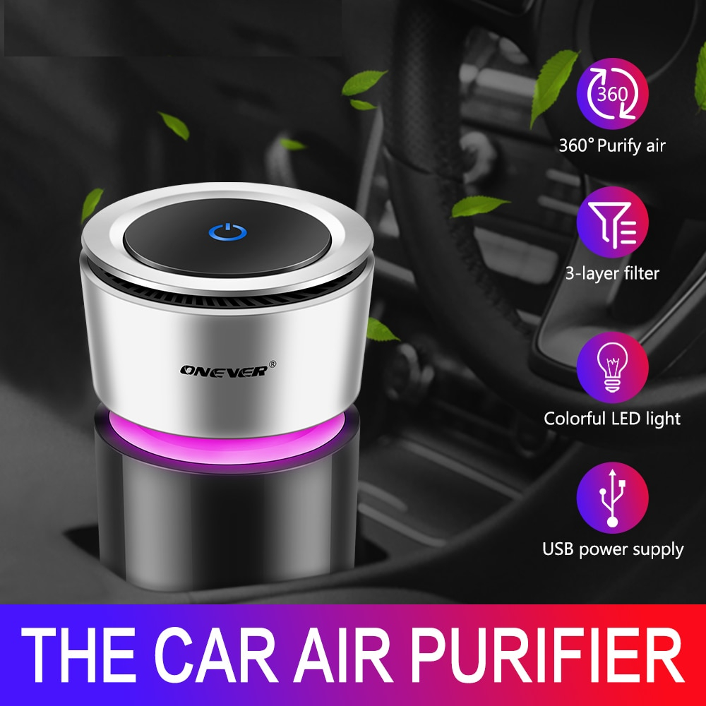 Car Air Cleaner Auto Ionizer Purifier Car Air Cleaner Auto Ionizer Purifier
