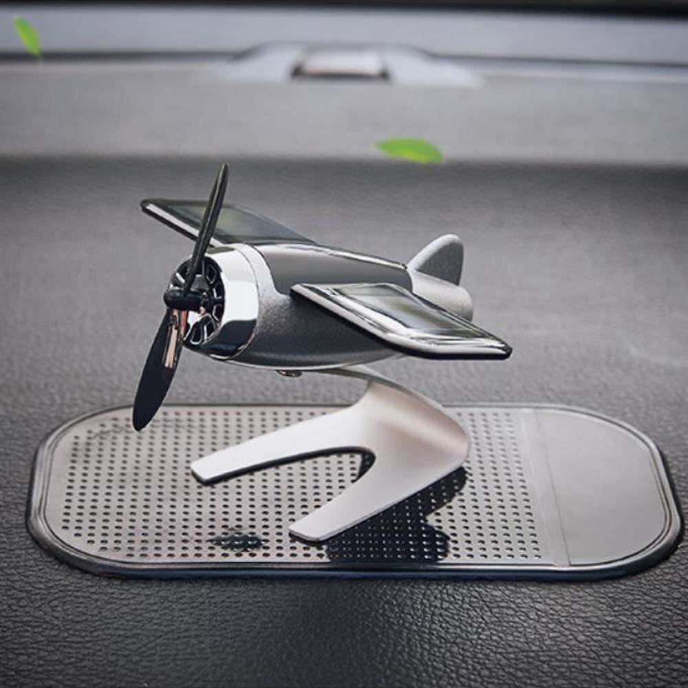 Car Air Freshener Smell In The Styling Solar Airplane Model Center Console Decoration Creative Auto Fragrance Air Car Air Freshener Smell In The Styling Solar Airplane Model Center Console Decoration Creative Auto Fragrance Air