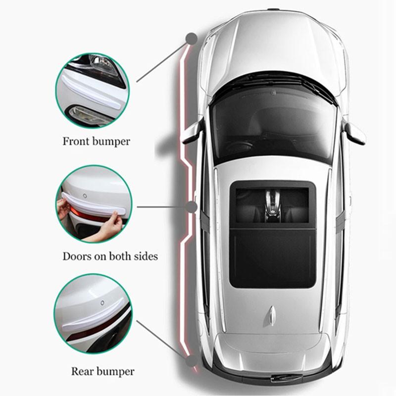 Car Bumper Protector Strips (2Pcs)